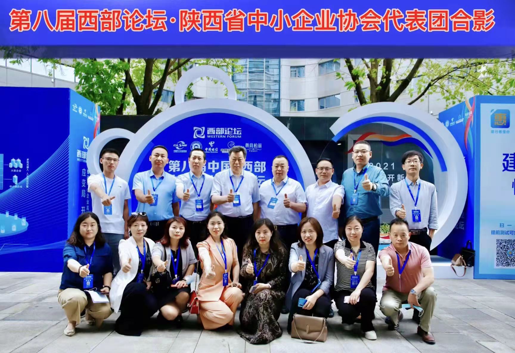 我公司領(lǐng)導應邀參加“第八屆中國·西部中小企業(yè)發(fā)展論壇”